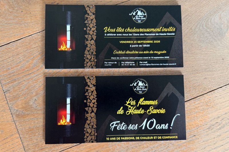 Cartons d'invitation