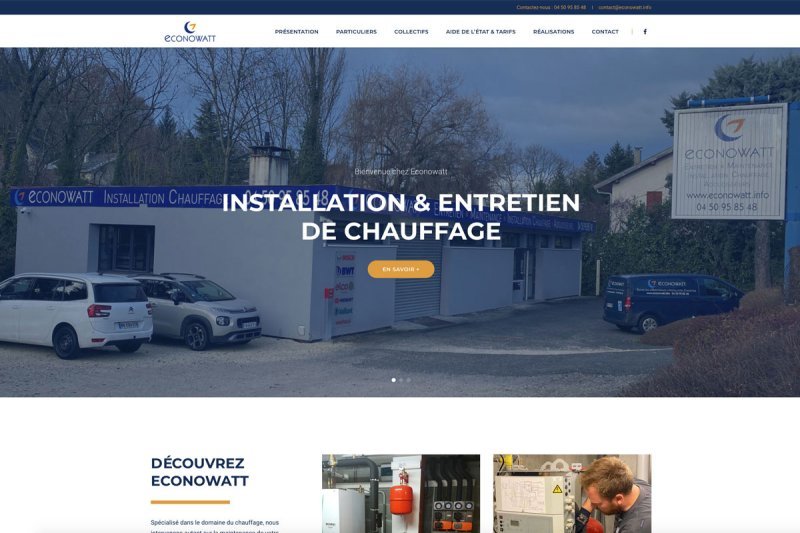 Site Web - accueil